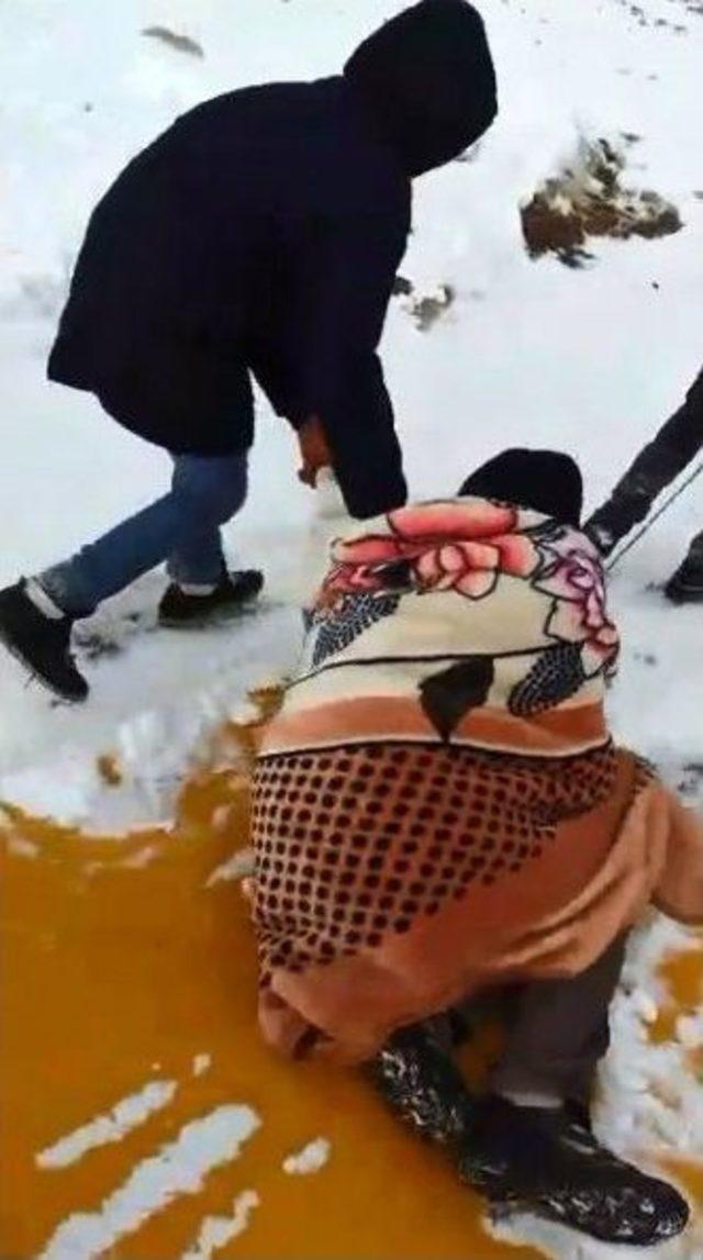 Kızakla Hasta Kurtarma Operasyonu 1