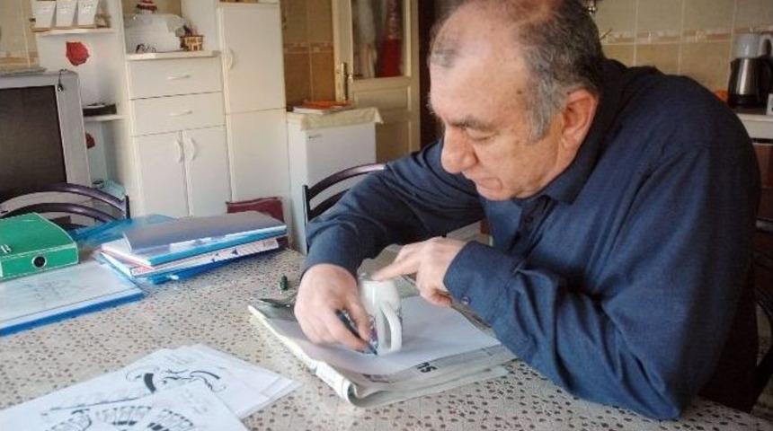 Vanlı Resim Ustası 40 Yılını Verdiği Eserlerini Yırttı