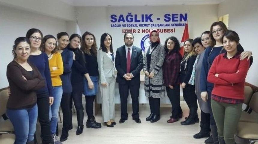 Sağlık Sen İzmir 2 Nolu Şube Kadın Kolları Komisyonu Oluşturuldu