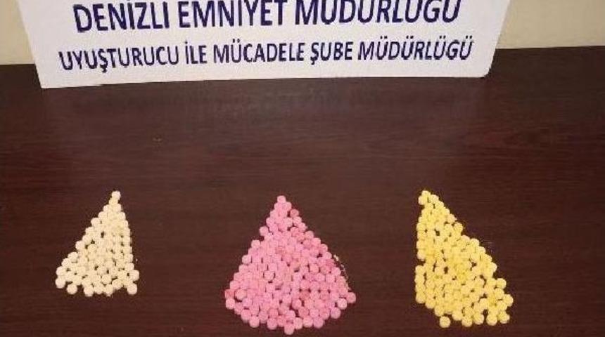 Denizli'de Uyuşturucuyla Yakalanan 3 Kişi Tutuklandı