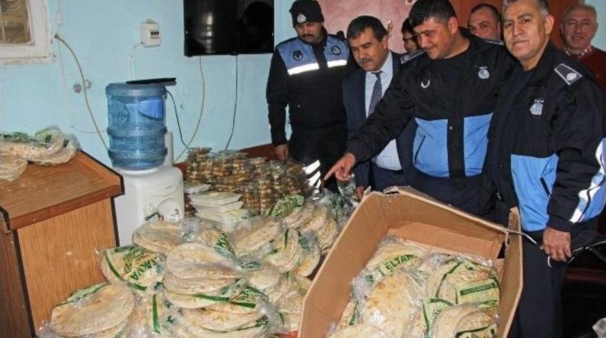 Kozan&rsquo;da Ka&ccedil;ak Ekmek Ve Tatlı Operasyonu