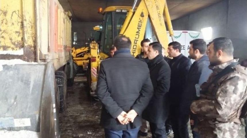 Başkan Vekili Uzan, Ara&ccedil; Parkında İnceleme Yaptı