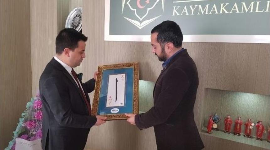 Askon Heyetinden Kaymakam Ziyaretleri