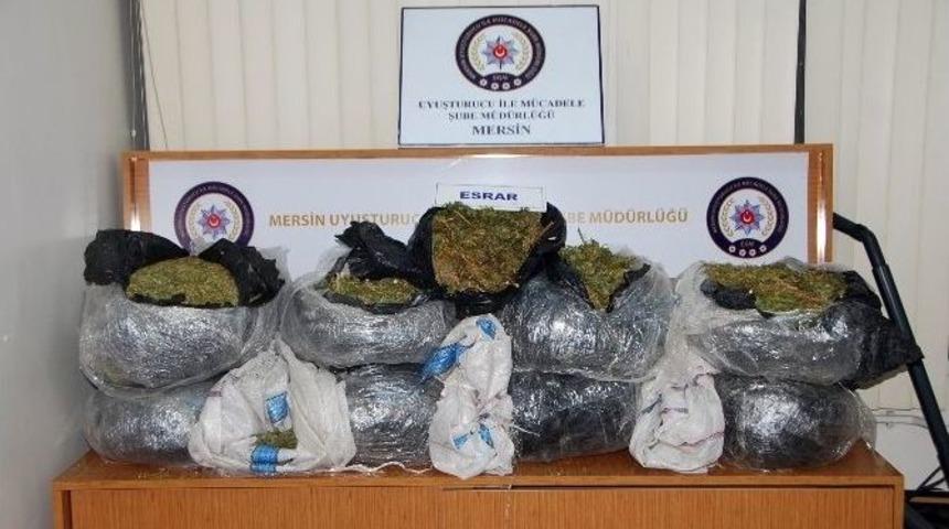 Mersin Polisi, 191 Kilogram Esrar Ele Ge&ccedil;irdi