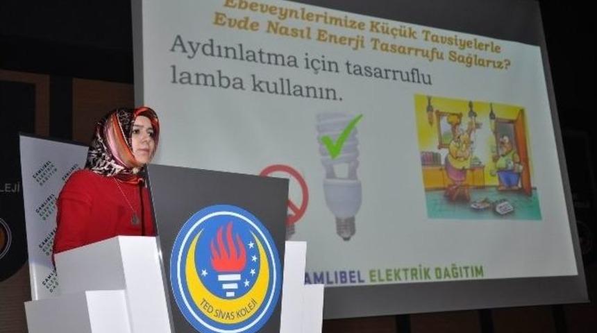 &Ccedil;edaş, Ted Koleji &Ouml;ğrencilerine Enerji Tasarrufunu Anlattı