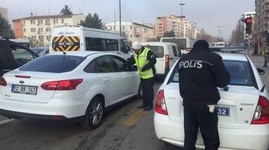Batman&rsquo;da Trafik Denetimleri Arttı