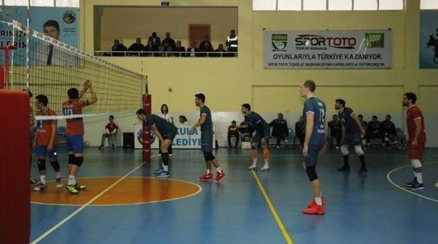 Kula Belediyespor Set Vermedi