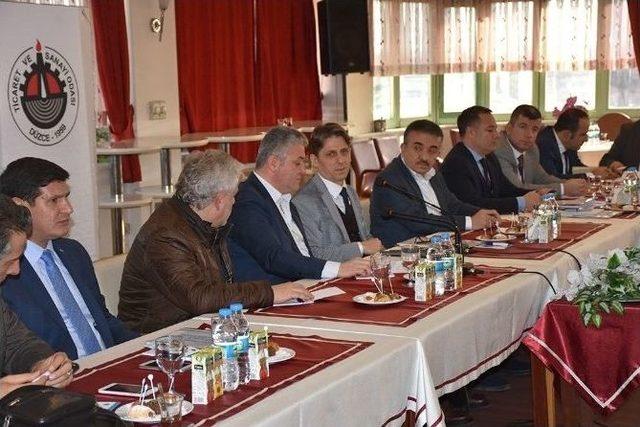 Müsteşar Yardımcısı Altay’dan Dtso’ya Ziyaret