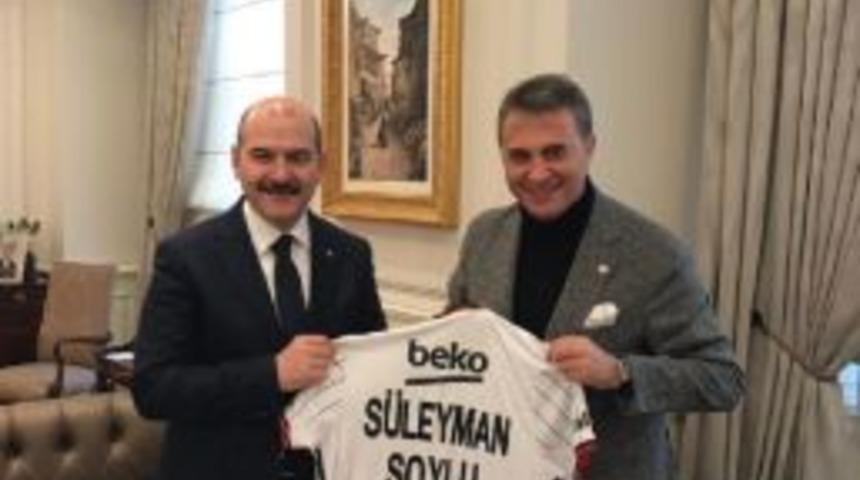 Fikret Orman, İ&ccedil;işleri Bakanı S&uuml;leyman Soylu'yu Ziyaret Etti