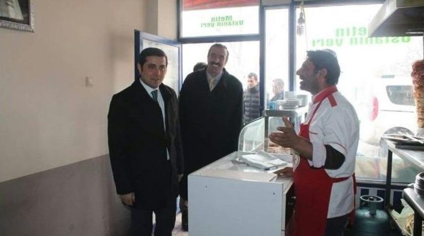 Başkan Vekili Erat&rsquo;tan Esnaf Ziyareti