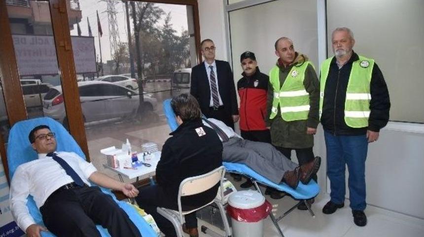 Yunusemre Kent Konseyi&rsquo;nden Kızılay&rsquo;a Kan Bağışı