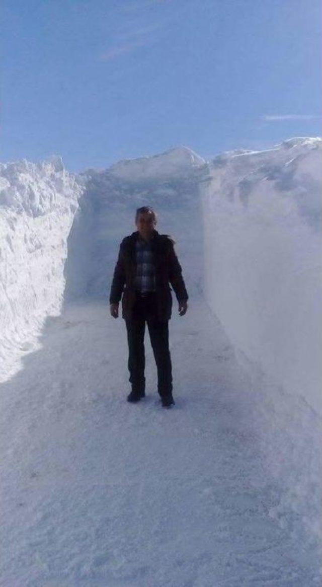 Karın Yüksekliği Iş Makinelerinin Boyunu Aştı