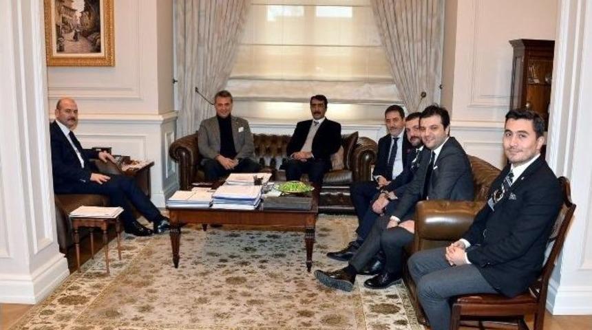 Fikret Orman, Süleyman Soylu’yu Ziyaret Etti