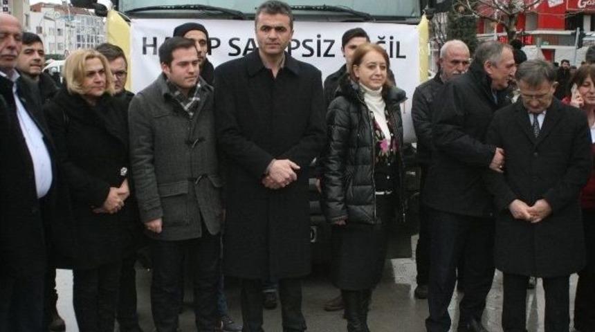 Ak Partililer&rsquo;in Topladığı Yardımlar Halep&rsquo;e G&ouml;nderdi