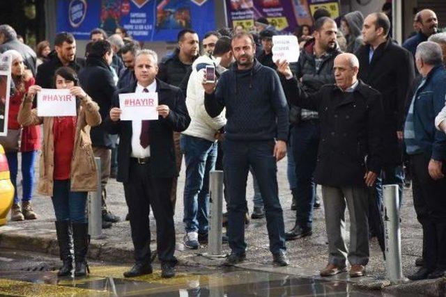 Buca da Chp lilerden Başkanlığa Karşı 3 G&uuml;nl&uuml;k Eylem 2