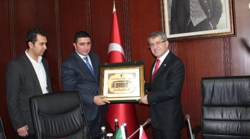 Cezayir Heyetinden, Ak Partili Serdar&rsquo;a Ziyaret