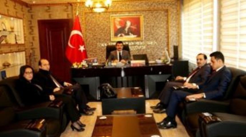 Başsavcı Uğurhan Kuş Kaymakam Yosunkaya&rsquo;yı Ziyaret Etti