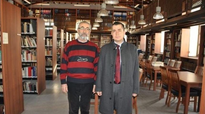 Aksoy&rsquo;dan Prof. Dr. Manfred Osman Korfmann K&uuml;t&uuml;phanesi&rsquo;ne Ziyaret