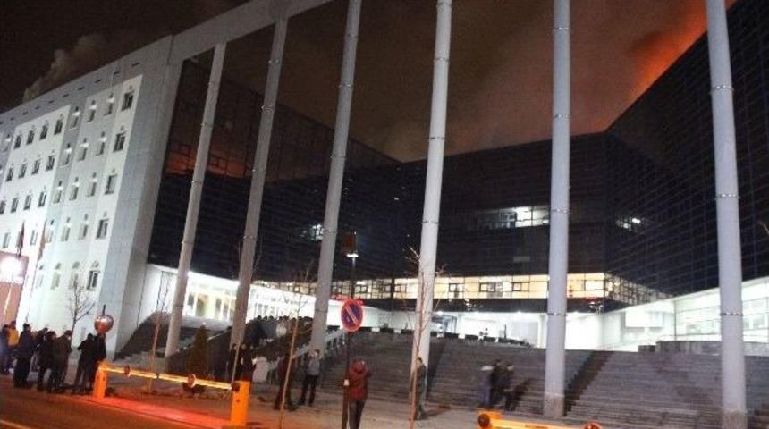 Kocasinan Belediyesindeki Yangın