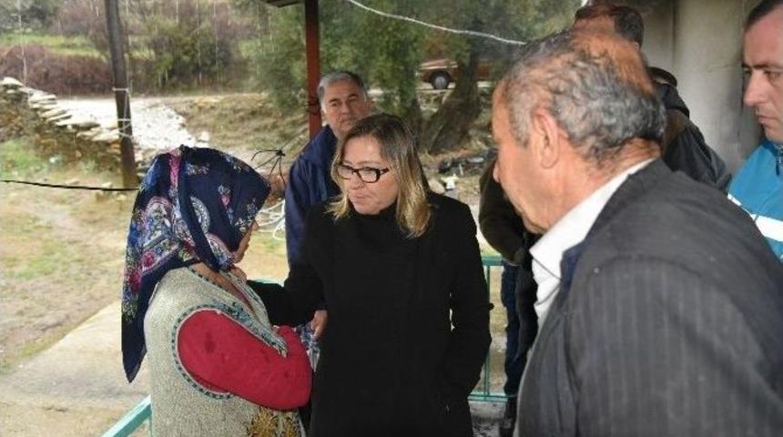 Yangın Mağduru Aileye Milas Belediyesi&rsquo;nden Yardım Eli