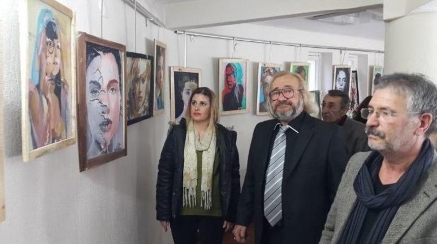 &Ouml;demiş&rsquo;te Kadın Portreleri Resim Sergisi