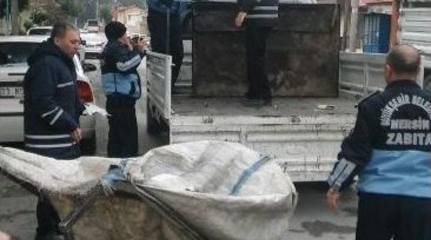 Tarsus&rsquo;ta Seyyar Satıcılara Operasyon