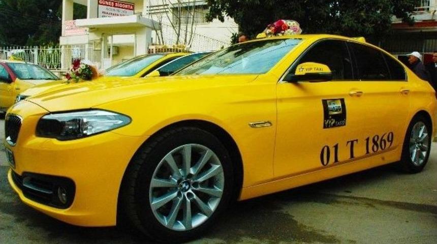 230 Bin Liralık Bmw&rsquo;yi Taksi Yaptı