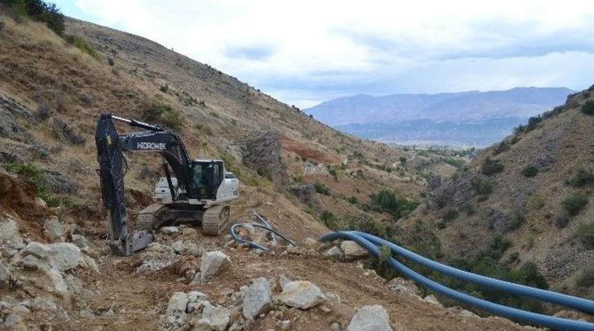 Kapıdere Mahallesinin İ&ccedil;me Suyu Alt Yapısı Yenilendi