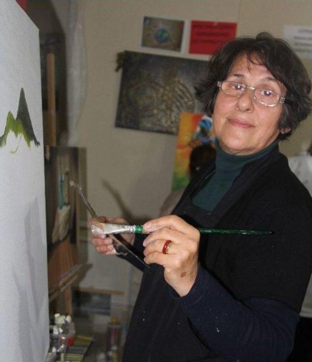 70 Yaşında Resim Yapmayı &Ouml;ğrendi 1