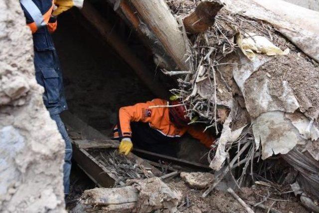 Aksaray'da Ağılın Tavanı Çöktü: 5 Küçükbaş Telef Oldu
