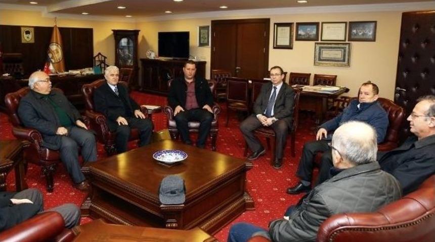 Edirneli Muhtarlardan T&uuml;&rsquo;ye Ziyaret