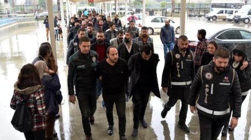 'pervaneler' &Ccedil;etesi Adliyeye Sevk Edildi