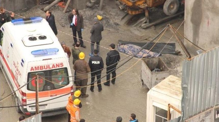 30 Metre Y&uuml;ksekten D&uuml;şen İş&ccedil;i Hayatını Kaybetti