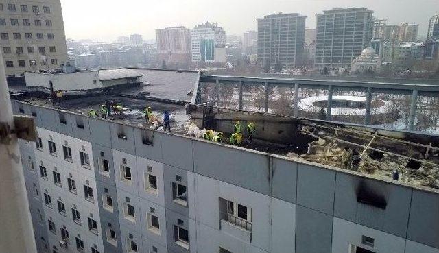 Kocasinan Belediyesi’nde Söndürülen Yangından Sonra Temizlik Çalışmaları Başladı 2