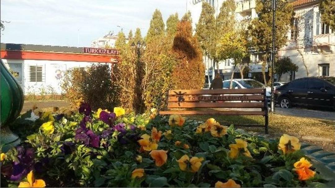 Gazeteci Barış Sel&ccedil;uk Parkı &Ccedil;i&ccedil;eklerle Renklendi