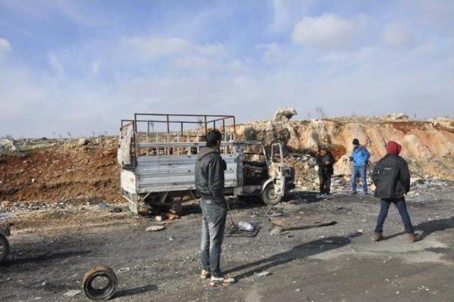 &Ccedil;alınan Kamyonetini Yakılmış Buldu,g&ouml;zyaşına Hakim Olamadı 3