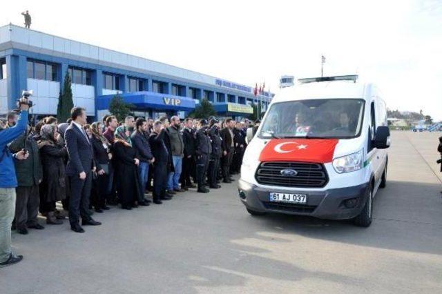 Şehit Polis Miraç Kadir Özcan'ın Cenazesi Trabzon'da