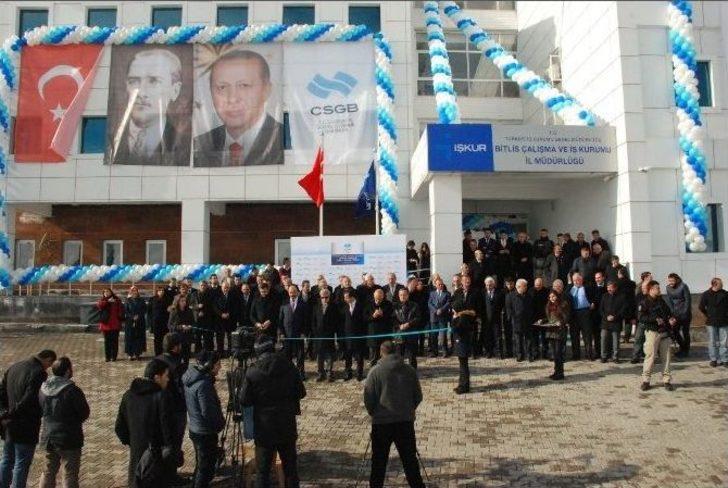 Bitlis’te İş-kur’un Resmi Açılışı Yapıldı G5