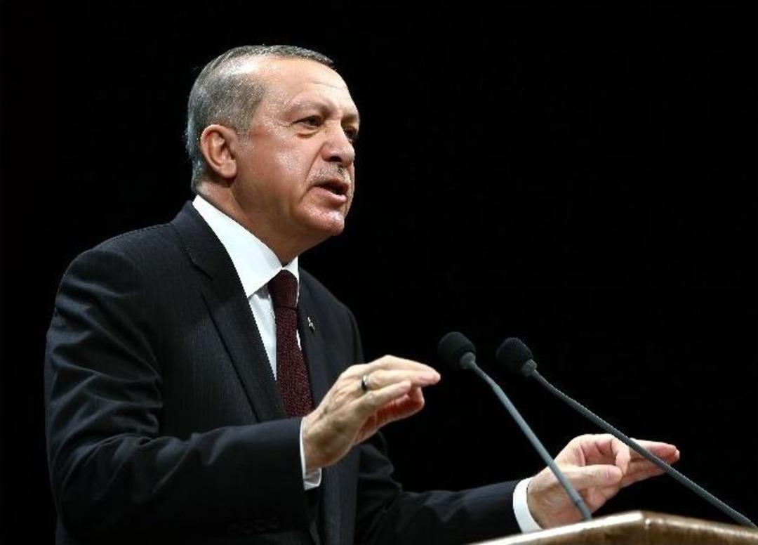 Cumhurbaşkanı Erdoğan Ter&ouml;r &Ouml;rg&uuml;tlerine Meydan Okudu