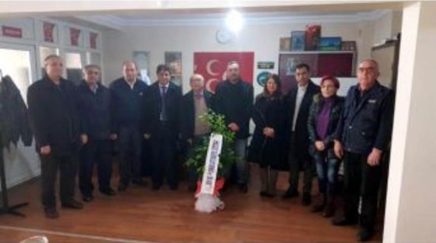 Sel-der&rsquo;den Salihli Mhp&rsquo;ye Hayırlı Olsun Ziyareti