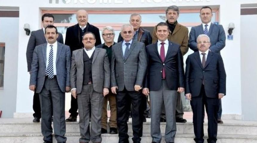 Kaymakam G&uuml;ney, Samsun&rsquo;dan Gelen Meslektaşlarını Ağırladı