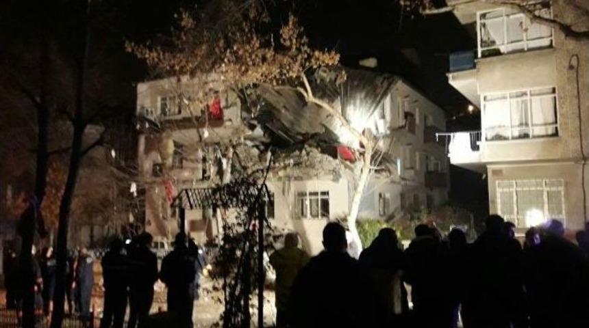 Ankara&rsquo;da Doğalgaz Patlaması