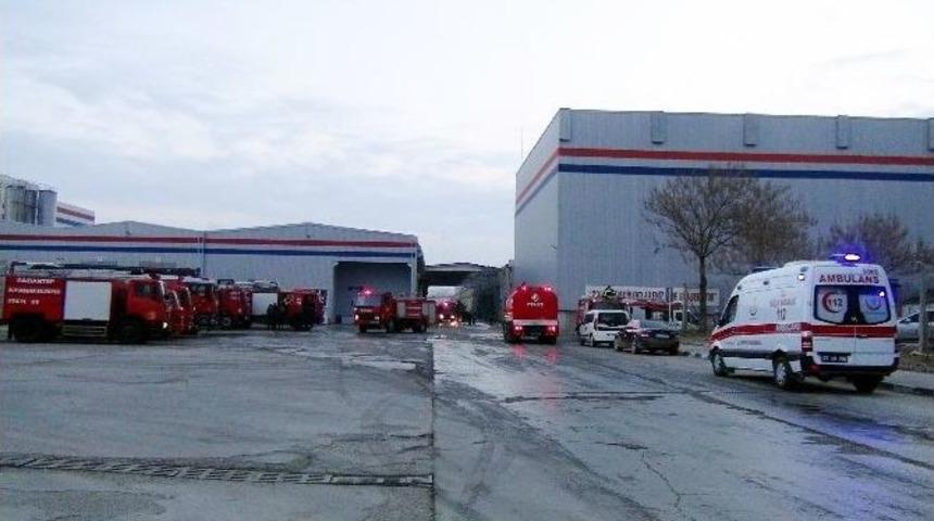 Organize Sanayi B&ouml;lgesinde Korkutan Yangın