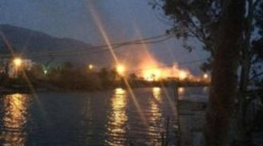 Anamur&rsquo;da Yangın Paniği