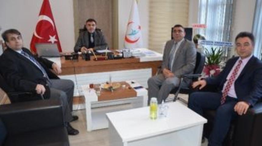 Eskişehir Harp Malul&uuml; Gaziler, Şehit, Dul Ve Yetimleri Derneği&rsquo;nden Kamu Hastaneleri Birliği&rsquo;ne Ziyaret