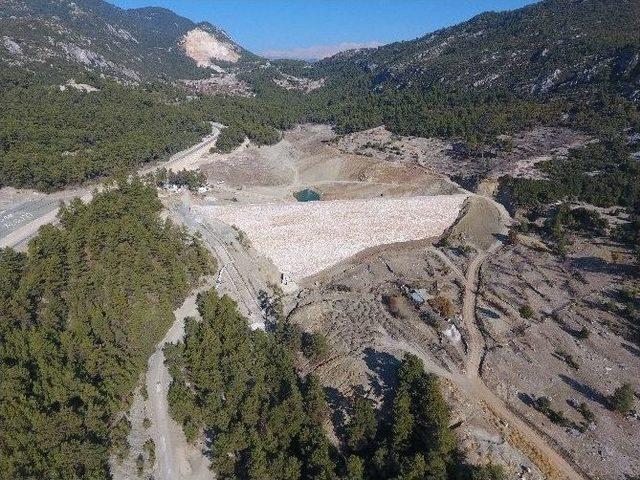 Kaş İkizce Barajı Tamamlandı