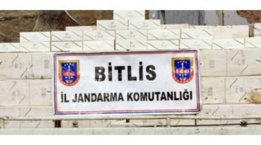 Bitlis&rsquo;te 48 Bin Paket Ka&ccedil;ak Sigara Ele Ge&ccedil;irildi