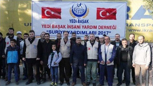 Yedi Başak’tan Suriye’ye İnsani Yardım