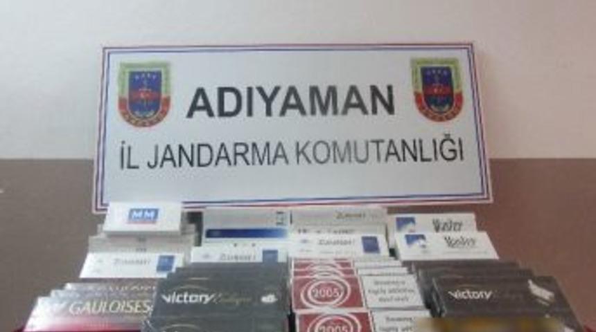 Jandarma Sigara Ka&ccedil;ak&ccedil;ılarına G&ouml;z A&ccedil;tırmıyor