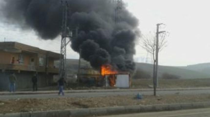 Konteyner Yangını Korkuttu